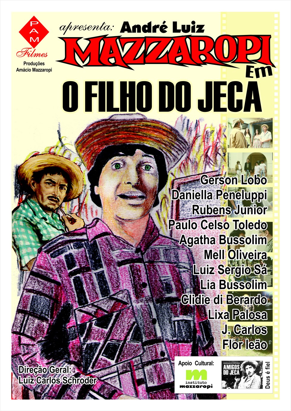 O FILHO DO JECA com André Luiz Mazzaropi - o filme 