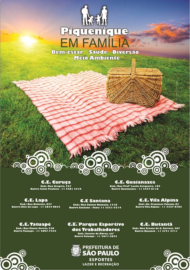 Piquenique  Em Família – SP