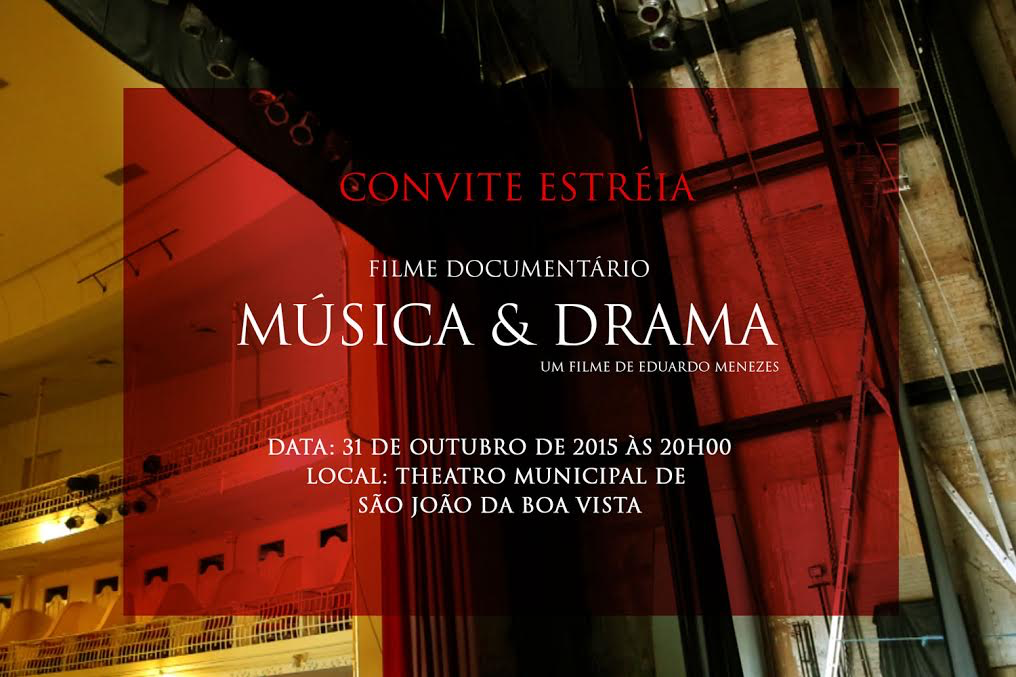 Música E Drama – A História Do Theatro Municipal De S.J.da Vista Vista (SP)
