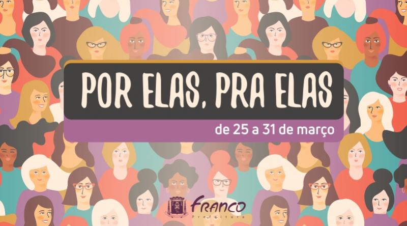 Marcamos presença em evento em Franco da Rocha (SP) no mês de março/19 pelo Dia Internacional da Mulher
