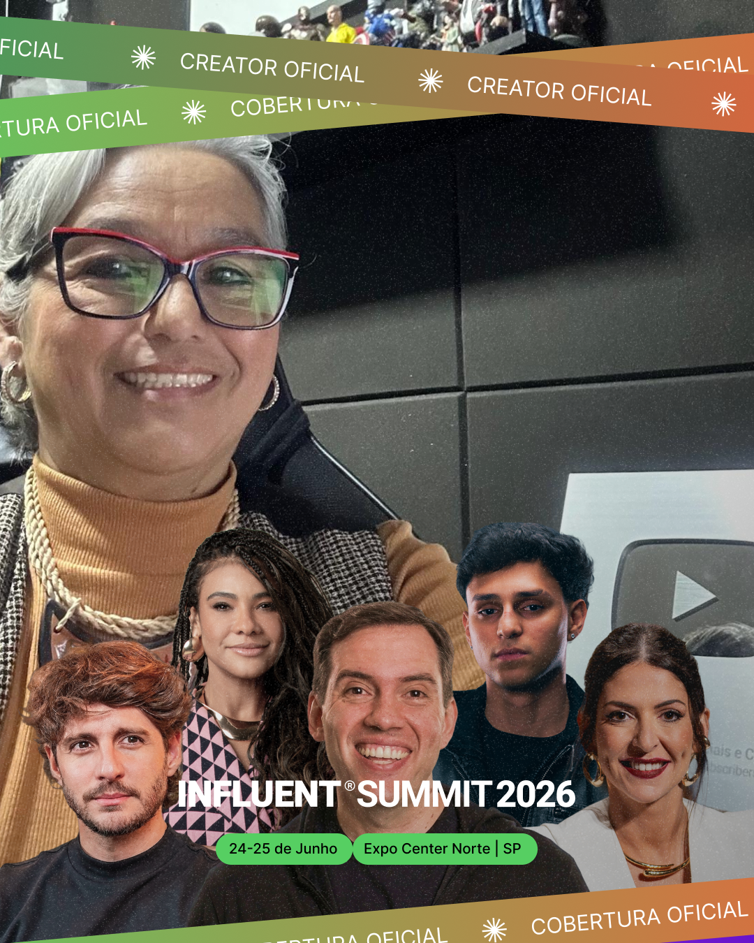 Credencial recebida – Influent Summit 2026